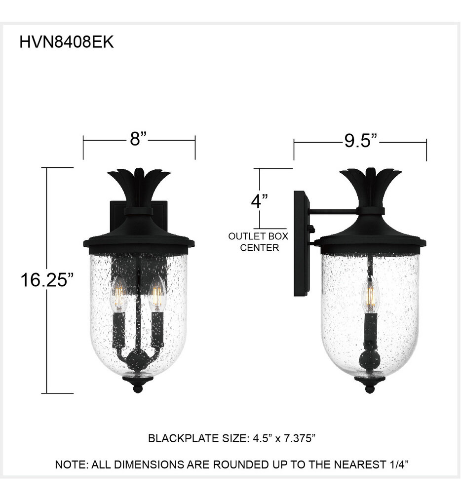 Havana 16.25" Outdoor Wall Sconce