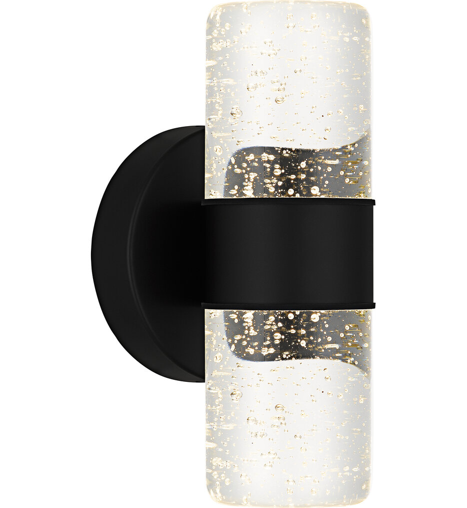 Quoizel - KAI8305MBK - Kaia 9.25" Outdoor Wall Sconce
