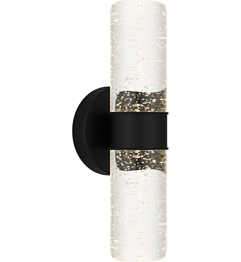 Quoizel - KAI8405MBK - Kaia 14" Outdoor Wall Sconce