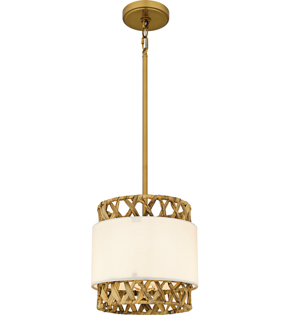 Quoizel - KAT1510BRG - Kate 10" Pendant