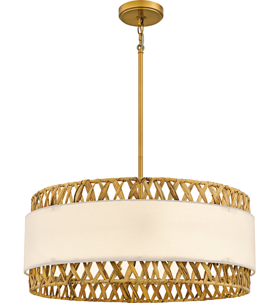 Quoizel - KAT2824BRG - Kate 24" Pendant