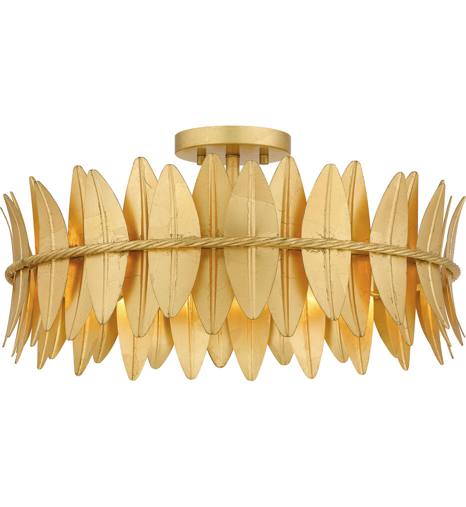 Quoizel - LIZ1720GFL - Liza 20.5" Semi-Flush Mount
