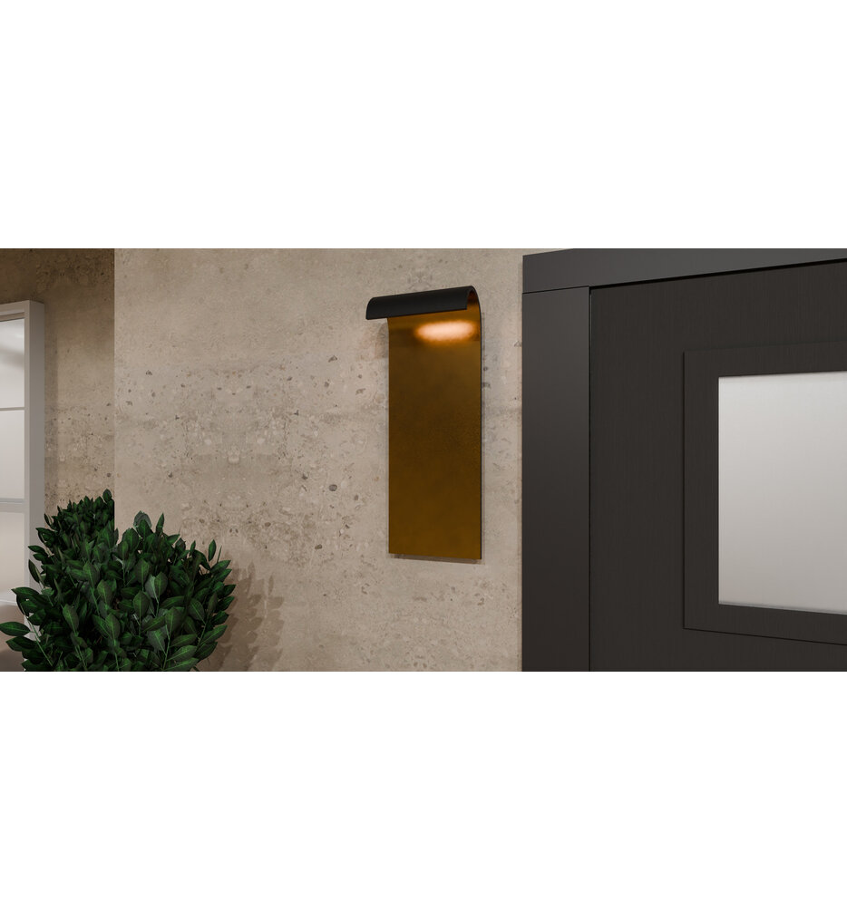 Lunar 21" Outdoor Wall Sconce