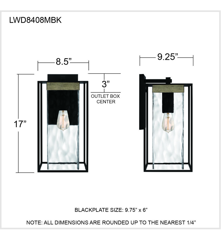 Longwood 17" Outdoor Wall Sconce