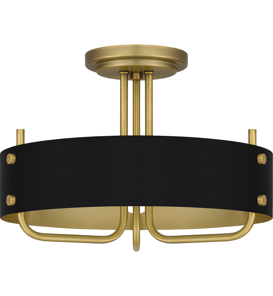 Quoizel - MAD1717AB - Madden 17" Semi-Flush Mount