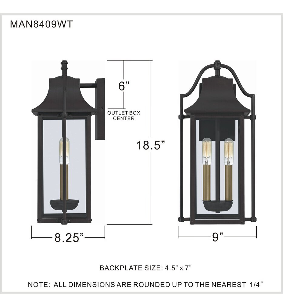 Manning 18.5" Outdoor Lantern