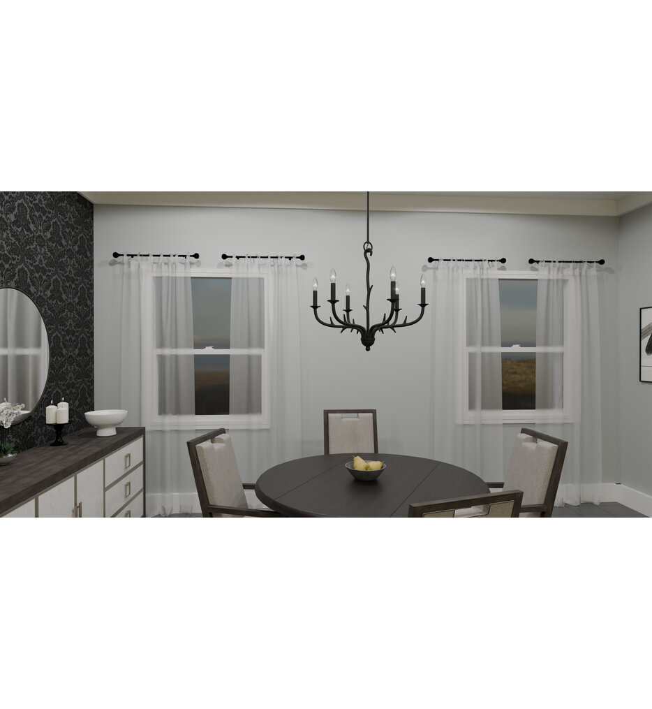 Oakley 25" Chandelier