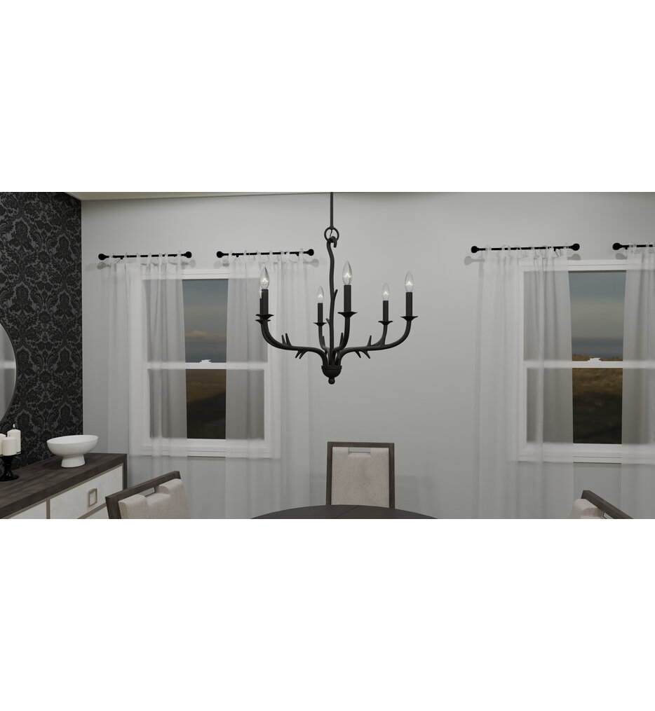 Oakley 25" Chandelier