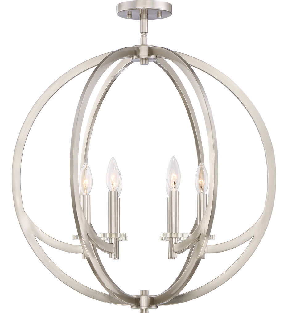 Quoizel - ON1724BN - Orion 24" Semi-Flush Mount