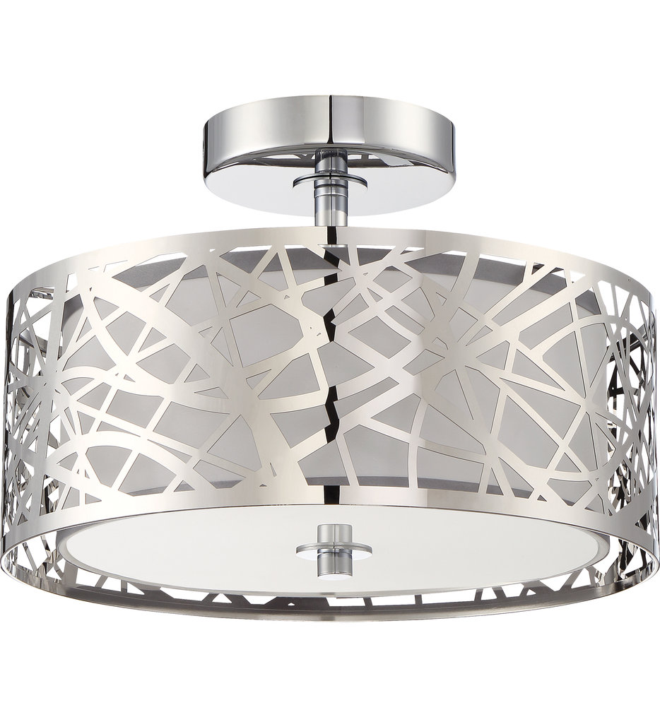 Abode 12" Semi-Flush