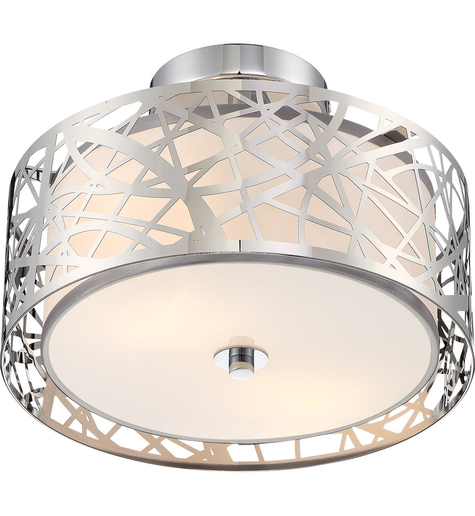 Abode 12" Semi-Flush