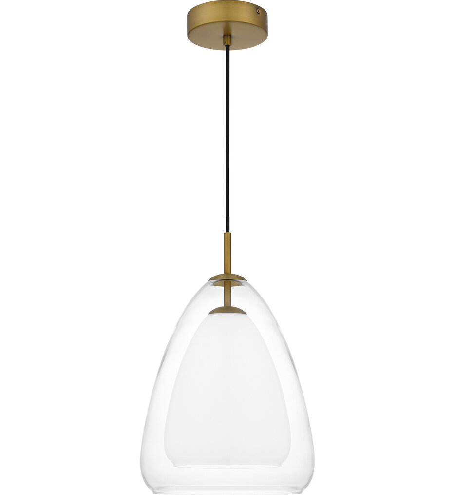 Quoizel - PCAER1511AB - Aero 11.75" Pendant