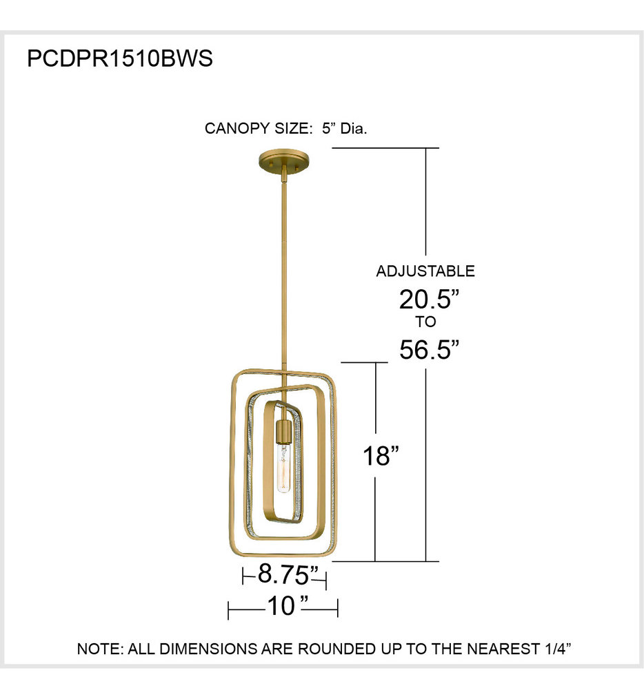 Dupree 10" Pendant