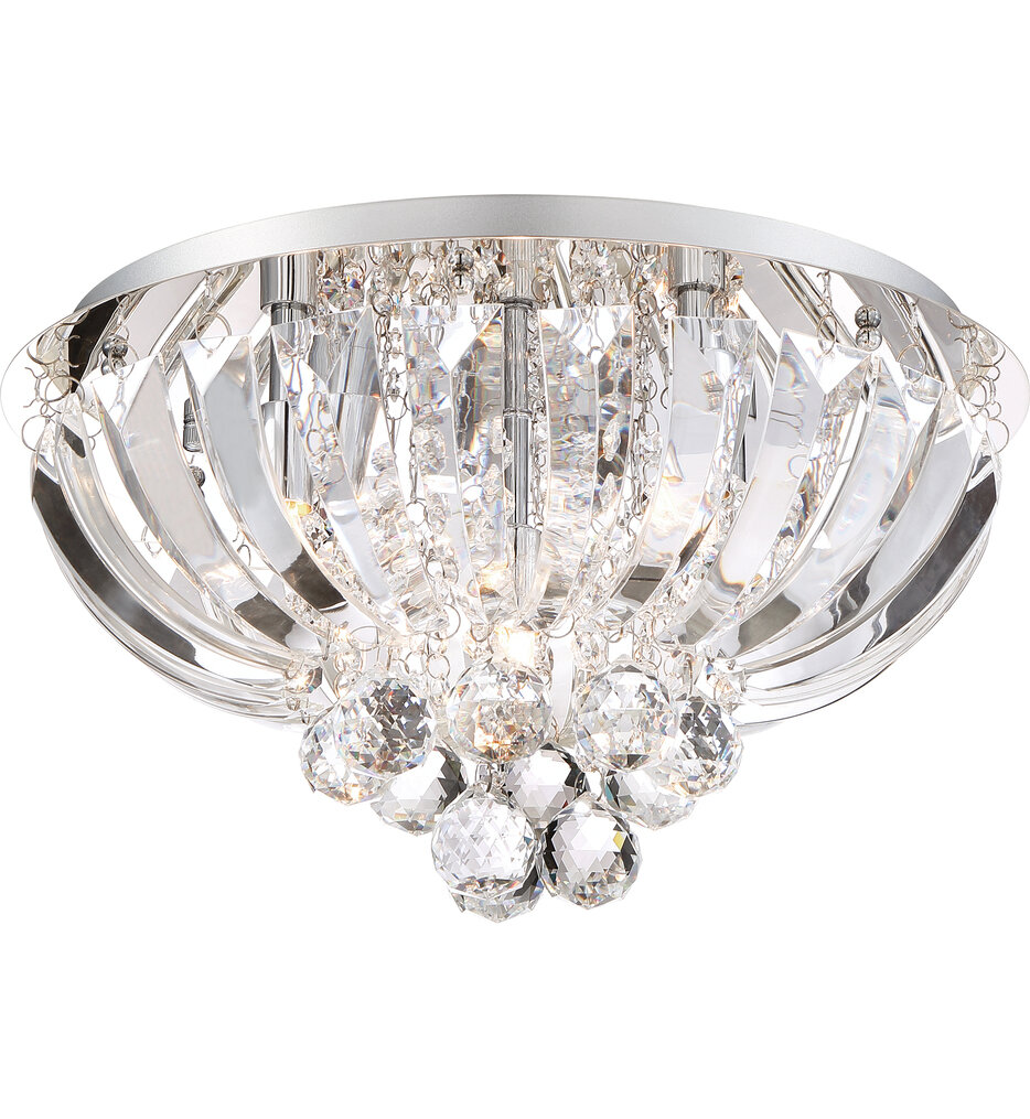 Quoizel - PCGN1616C - Glisten 16" Flush Mount