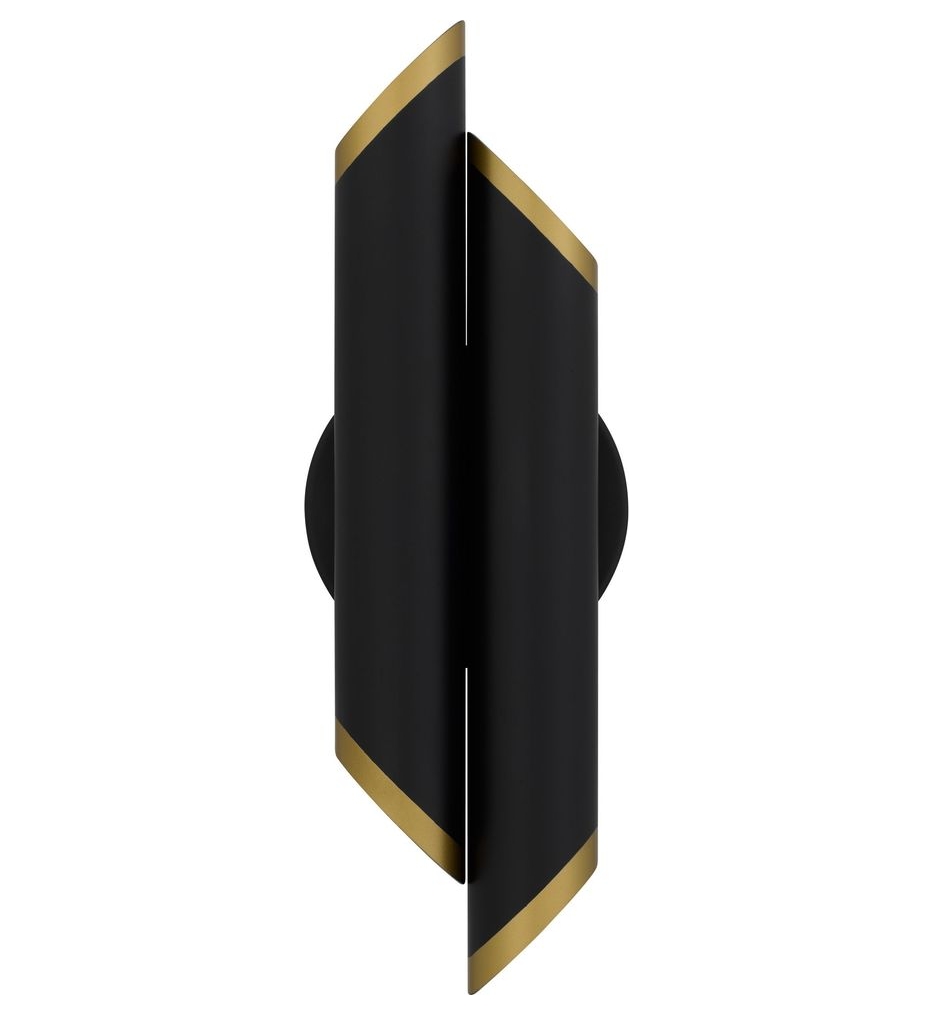 Quoizel - PCMAN8705MBK - Manelis 18.25-inch Wall Sconce
