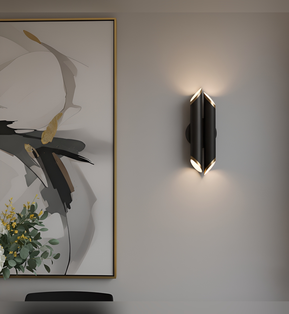 Quoizel - PCMAN8705MBK - Manelis 18.25-inch Wall Sconce
