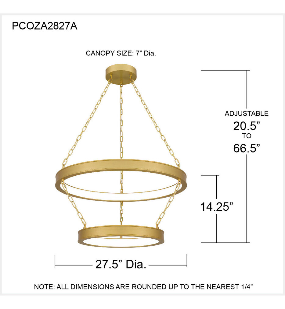 Ozara 27.5" Pendant