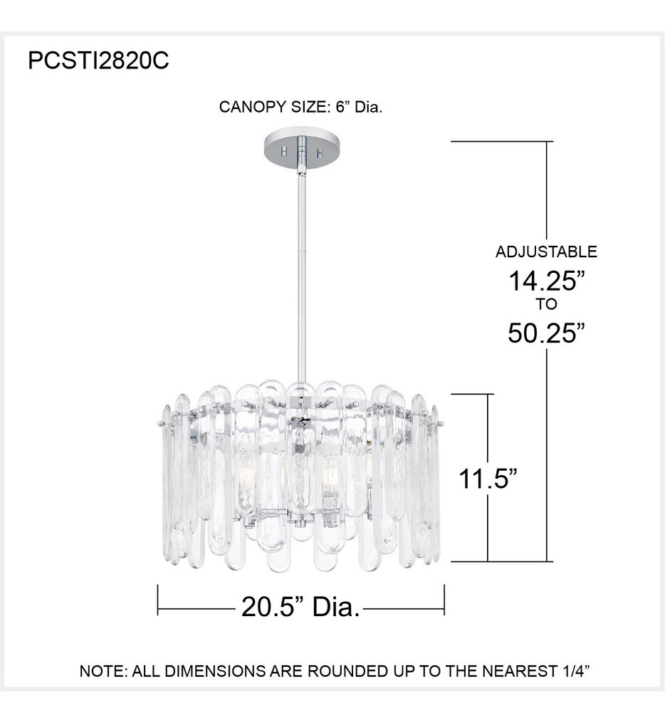 Stiles 20.25" Pendant