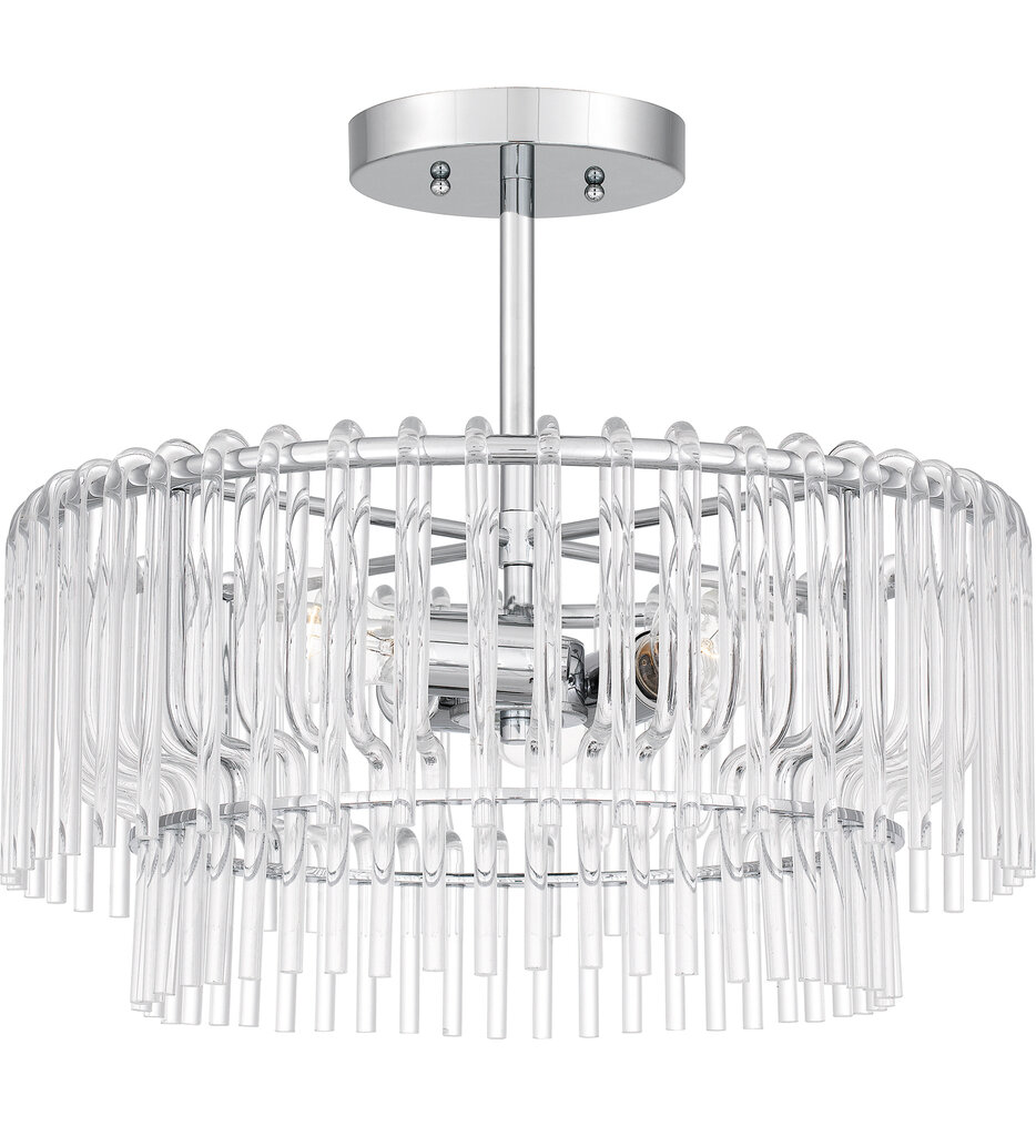 Quoizel - PCTAY1718C - Tayshia 18" Semi-Flush Mount