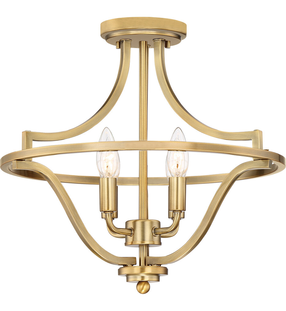 Quoizel - QF5119WS - Harvel 16" Semi-Flush Mount