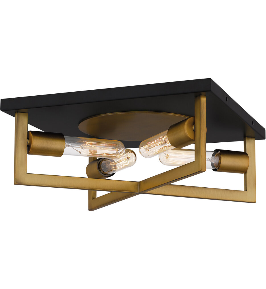 Quoizel - Brunson 15" Flush Mount