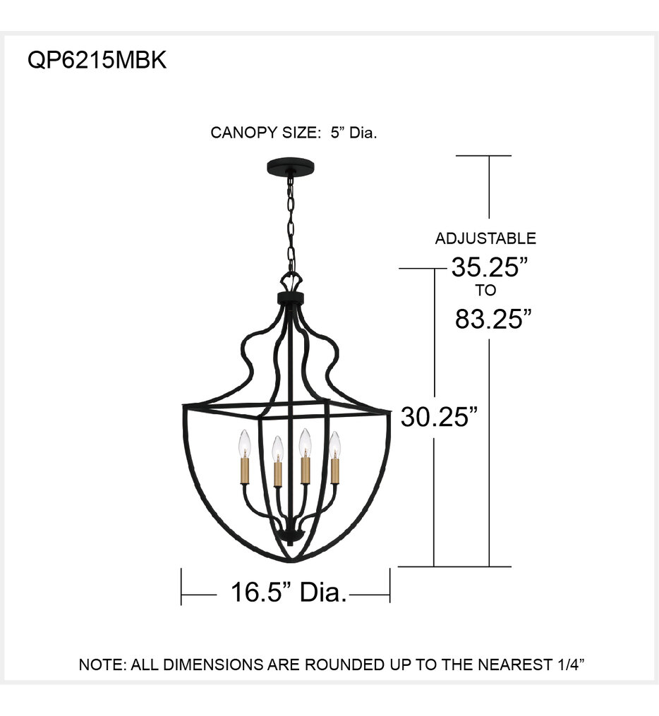 Keeley 16.5" Pendant