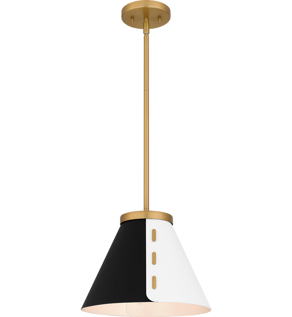 Quoizel - QP6224BWS - Trette 12" Pendant