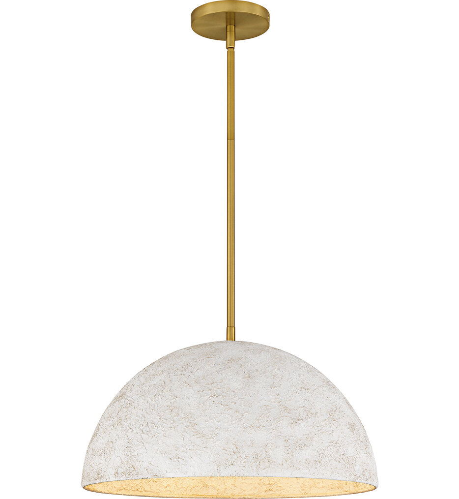 Quoizel - QP6768BRG - Portia 17.75" Pendant