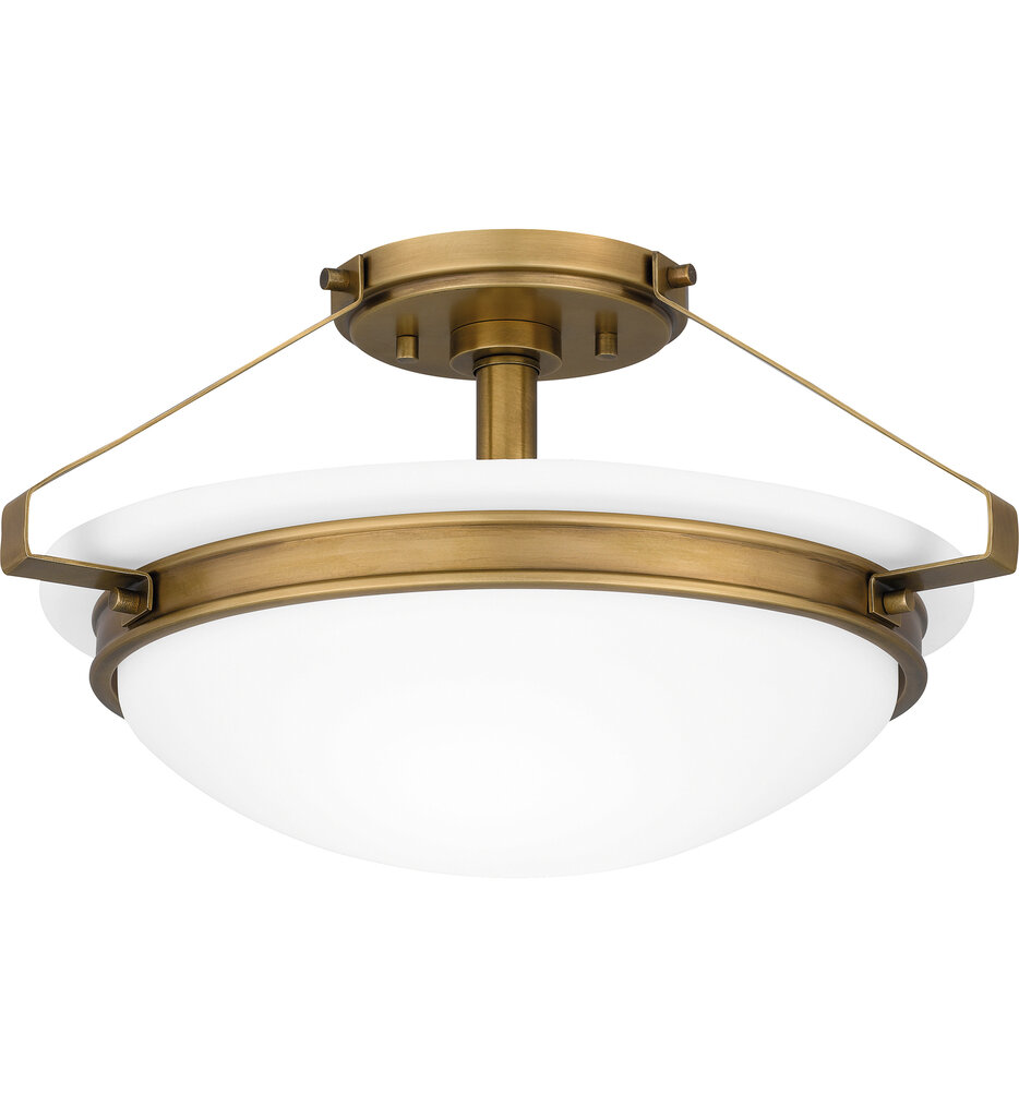 Quoizel - Elderwood 13" Semi-Flush Mount