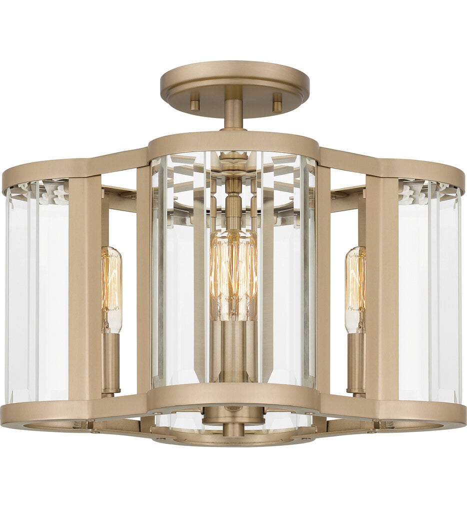 Quoizel - Renee 15" Semi Flush