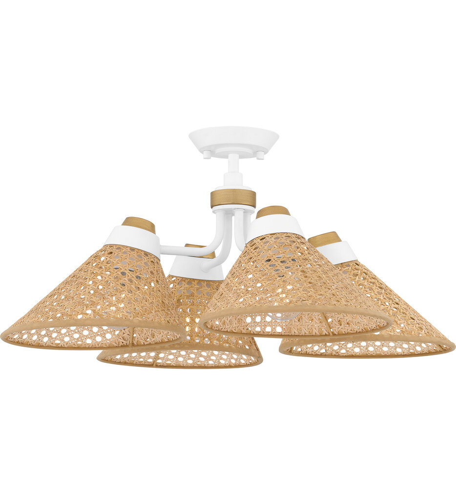 Quoizel - QSF6218W - Graft 24" Semi-Flush Mount