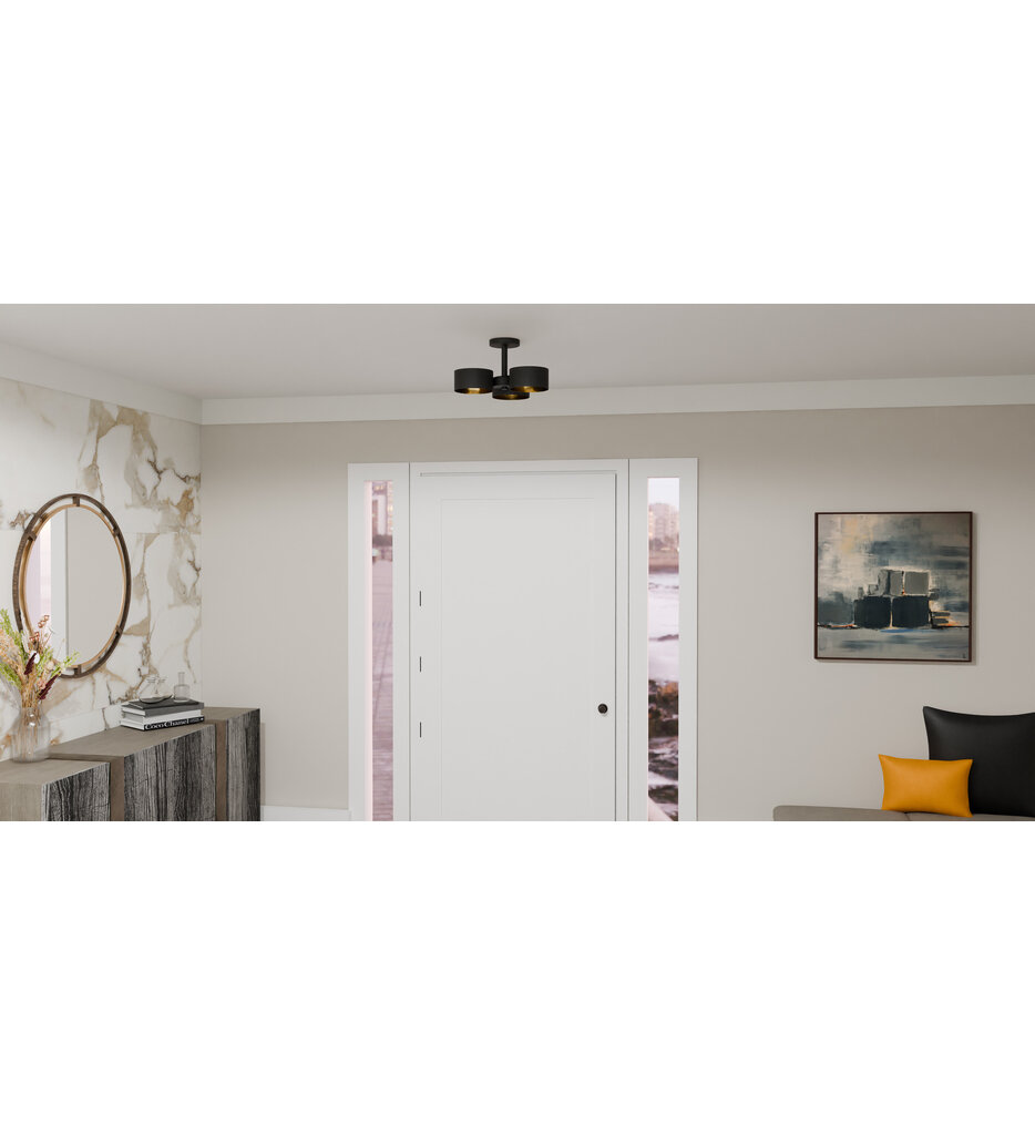 Quoizel 16.25" Semi-Flush Mount