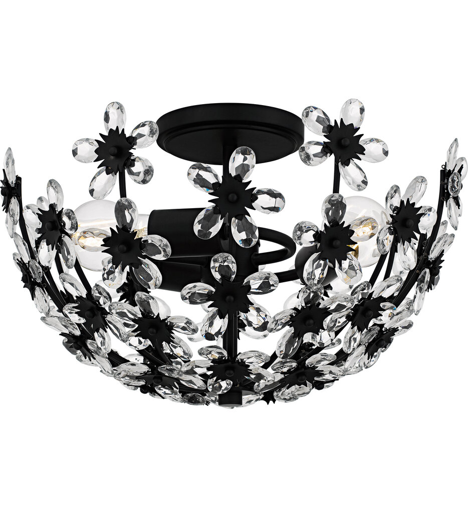 Quoizel - Rosemary 15.75" Semi-Flush Mount