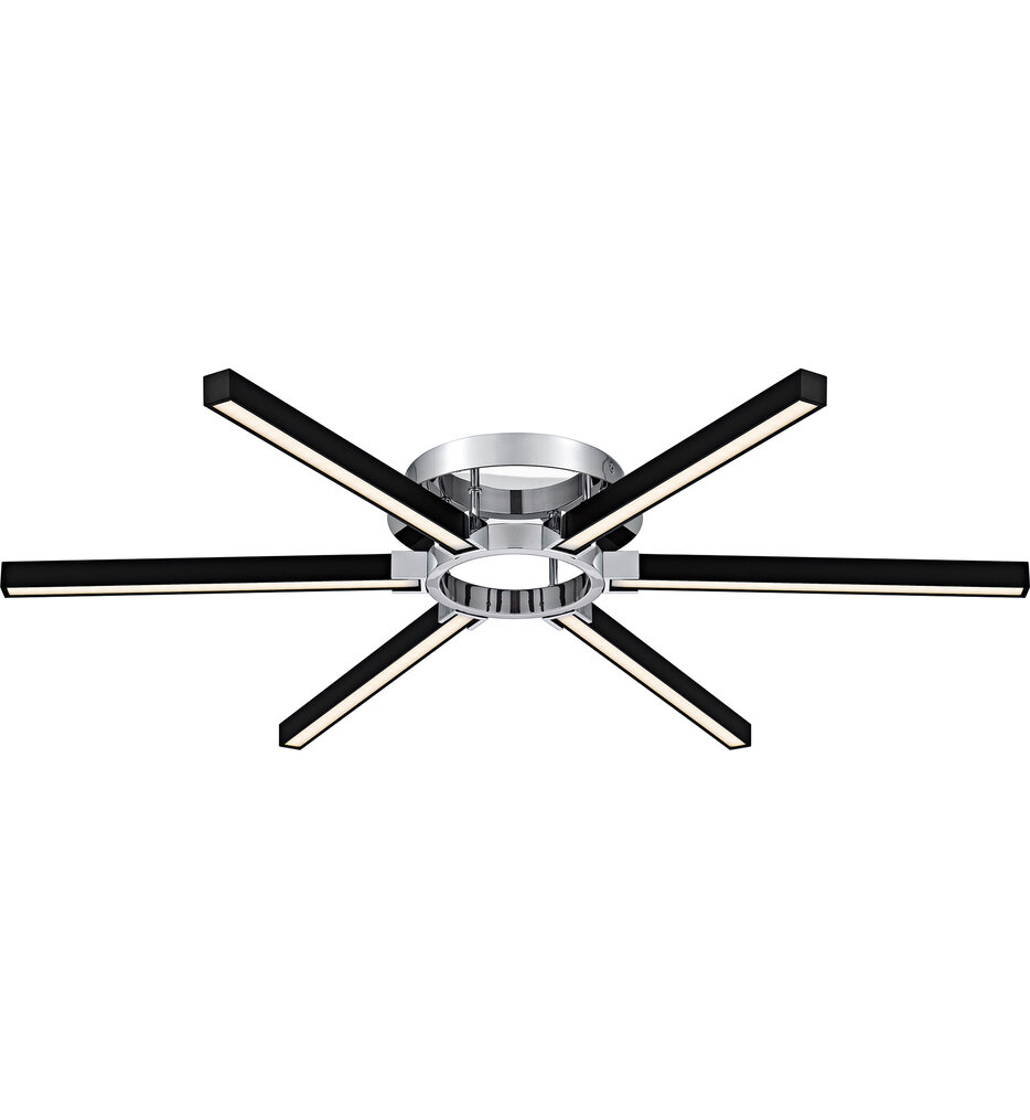 Quoizel - QSF6793C - Zealand 36" Semi-Flush Mount