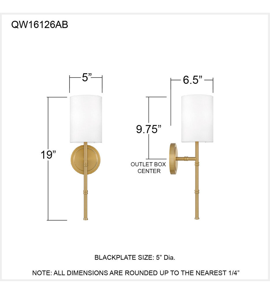 Monica 19" Wall Sconce