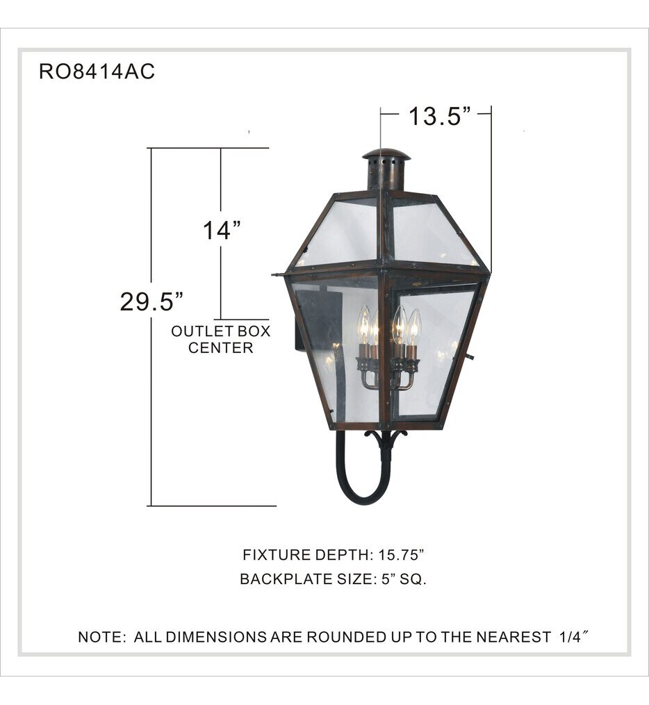 Rue De Royal 29" Outdoor Wall Sconce