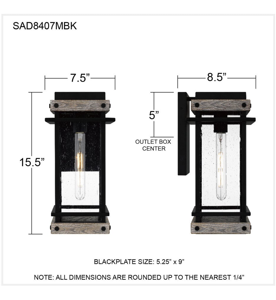 Strader 15.5" Outdoor Wall Sconce