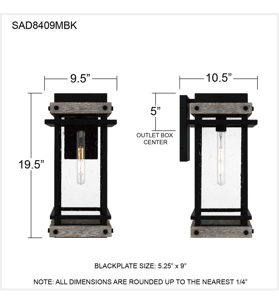 Strader 19.5" Outdoor Wall Sconce