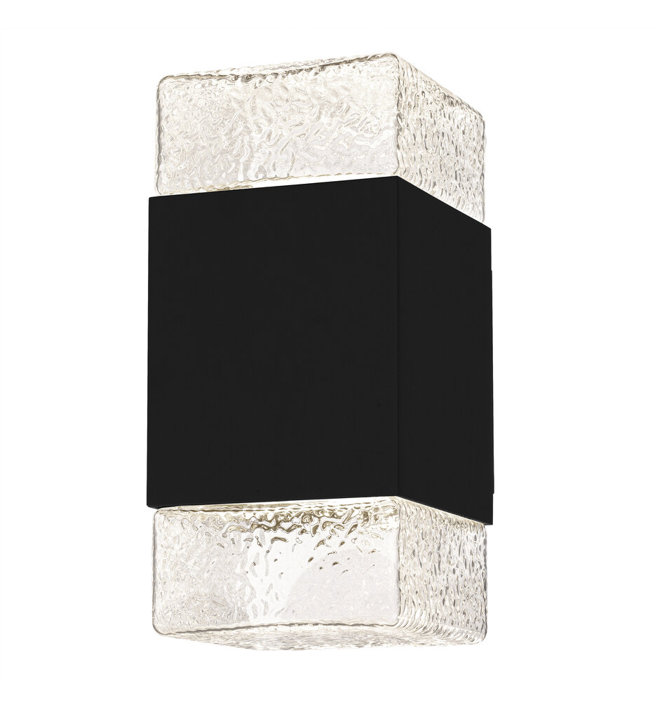 Quoizel - SAX8305MBK - Saxton 10" Outdoor Wall Sconce