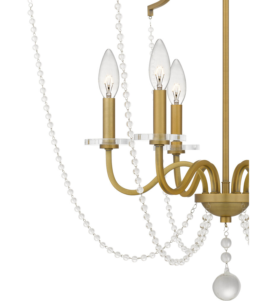 Sunday 28" Chandelier