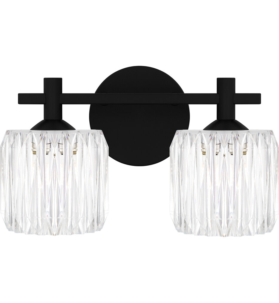 Quoizel - SPD8614MBK - Spade 13.5" Bath Vanity Light