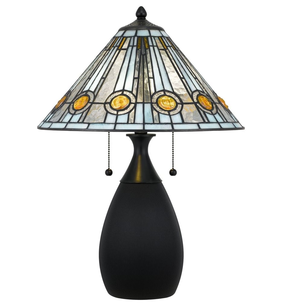 Quoizel - TF6840MBK - Ayla 22.5-inch Table Lamp