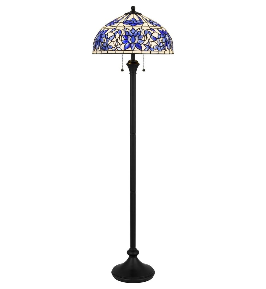Quoizel - TFNR9362MBK - Wisteria Bloom 62-inch Floor Lamp