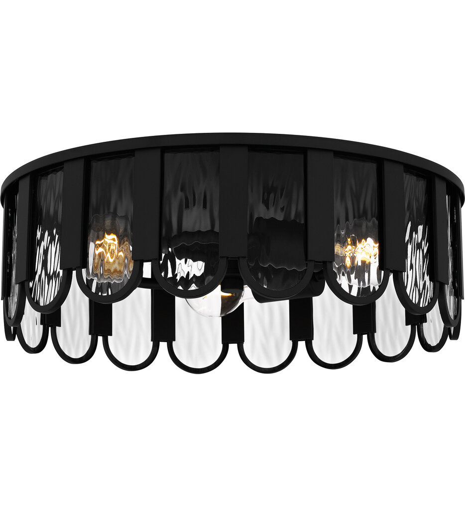 Quoizel - VEA1616MBK - Vera 16" Flush Mount