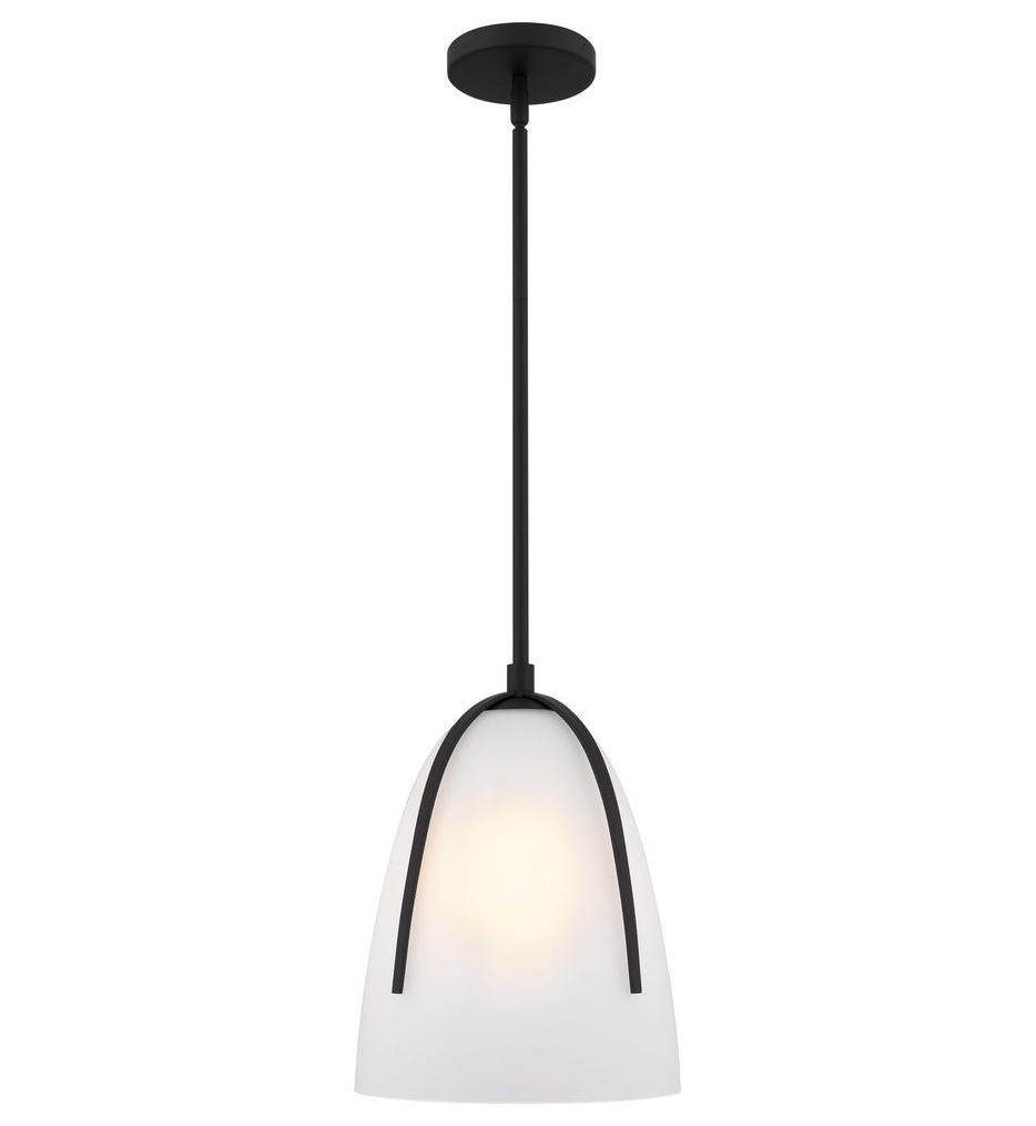 Quoizel - WHIT1510MBK - Whitmore 10-inch Mini-Pendant