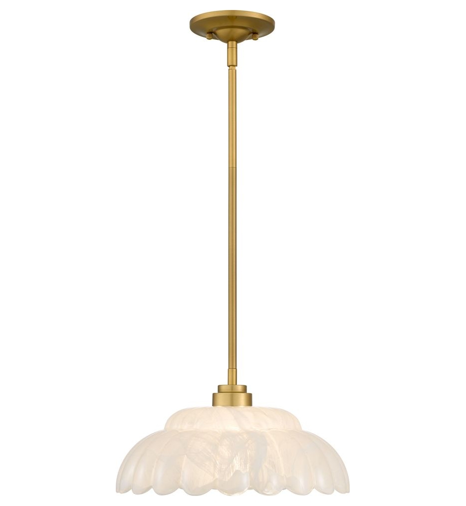 Quoizel - WHP1814BRG - Whitecap 14-inch Pendant