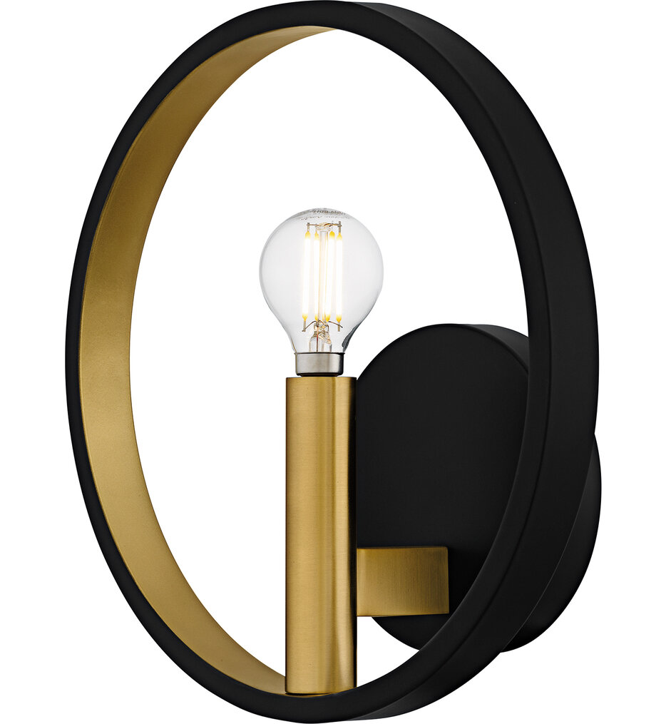 Quoizel - WID8810MBK - Winsland 10" Wall Sconce