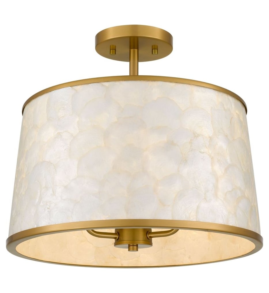 Quoizel - WIND1716BRG - Windley 16-inch Semi-Flush Mount