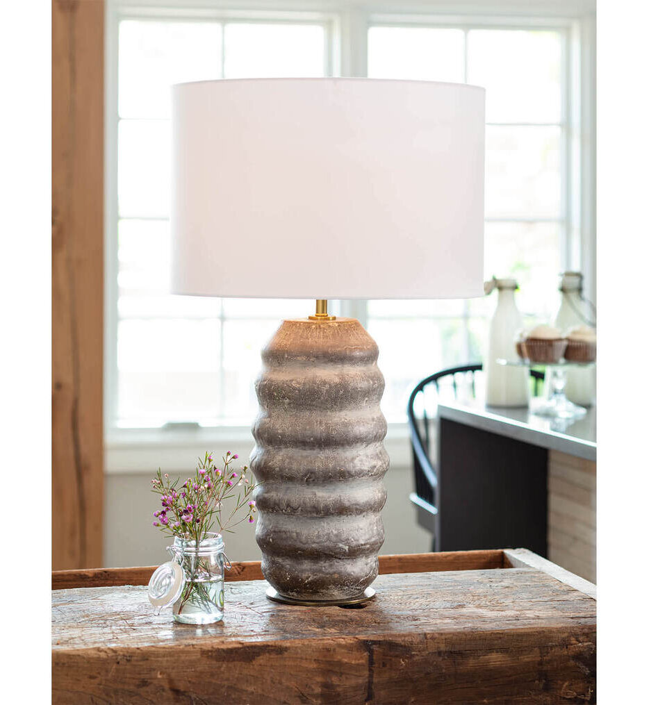 Ola Ceramic 28" Table Lamp