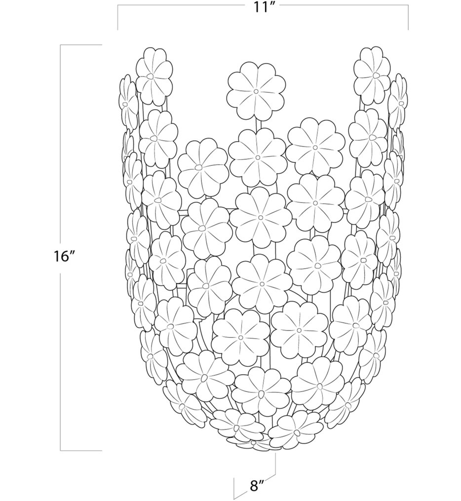 Charlotte 16" Wall Sconce